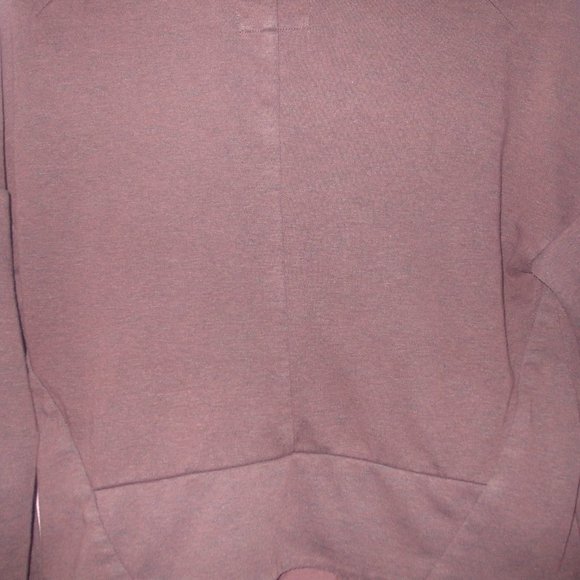 Adidas Stella McCartney Jacket Asymmetrical Burgundy Plum Heartracer Cross-fit - Picture 14 of 16